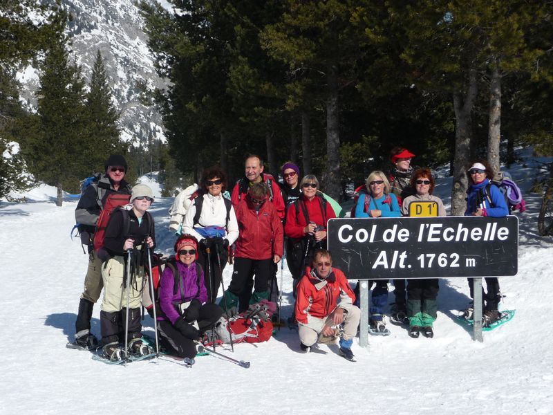 groupe au col de l’Echelle